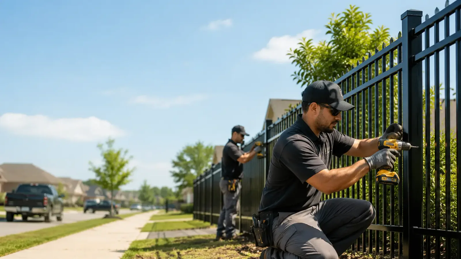 Metal Fence Installation in Omer, MI